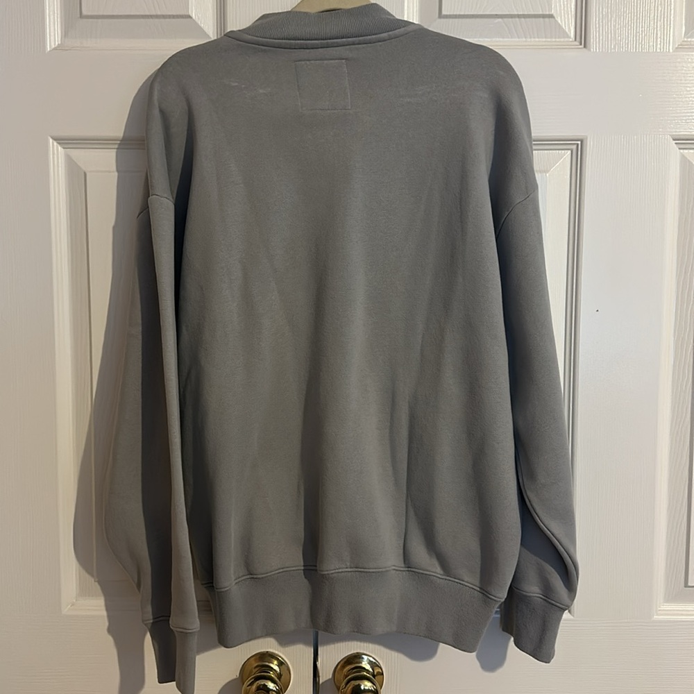 Men’s‎ Grey Hollister zip up sweatshirt size medium - Picture 4 of 4